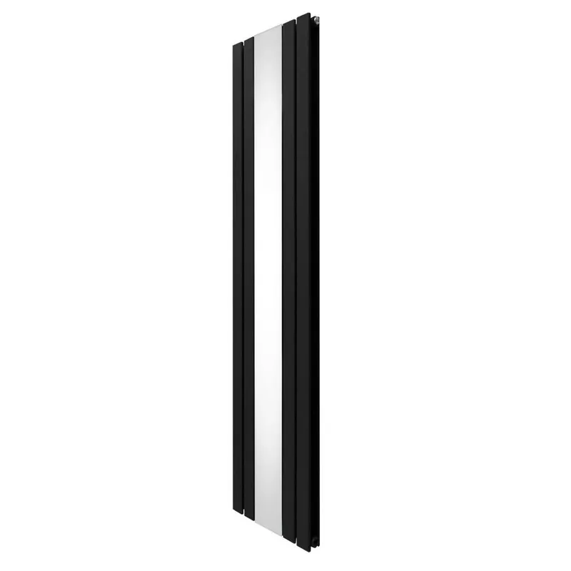 Monstershop Flat Mirror Radiator - 1800mm x 425mm - Black Black
