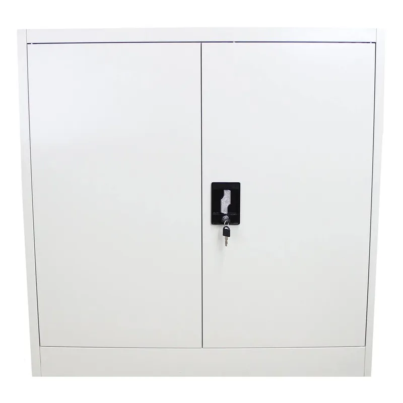 Monstershop Unisex Metal Filing Cabinet 90cm in Grey Grey One Size female