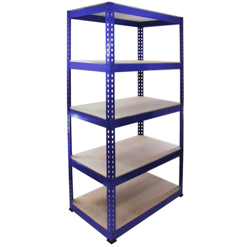 Monstershop Q-Rax Blue Shelving Units - 90cm x 180cm x 50cm - Blue