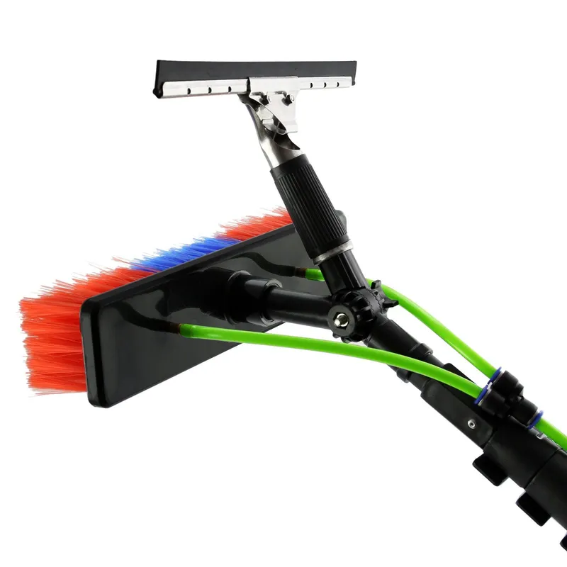 Monstershop Water Fed Window Cleaning Pole - 24ft in Black Black