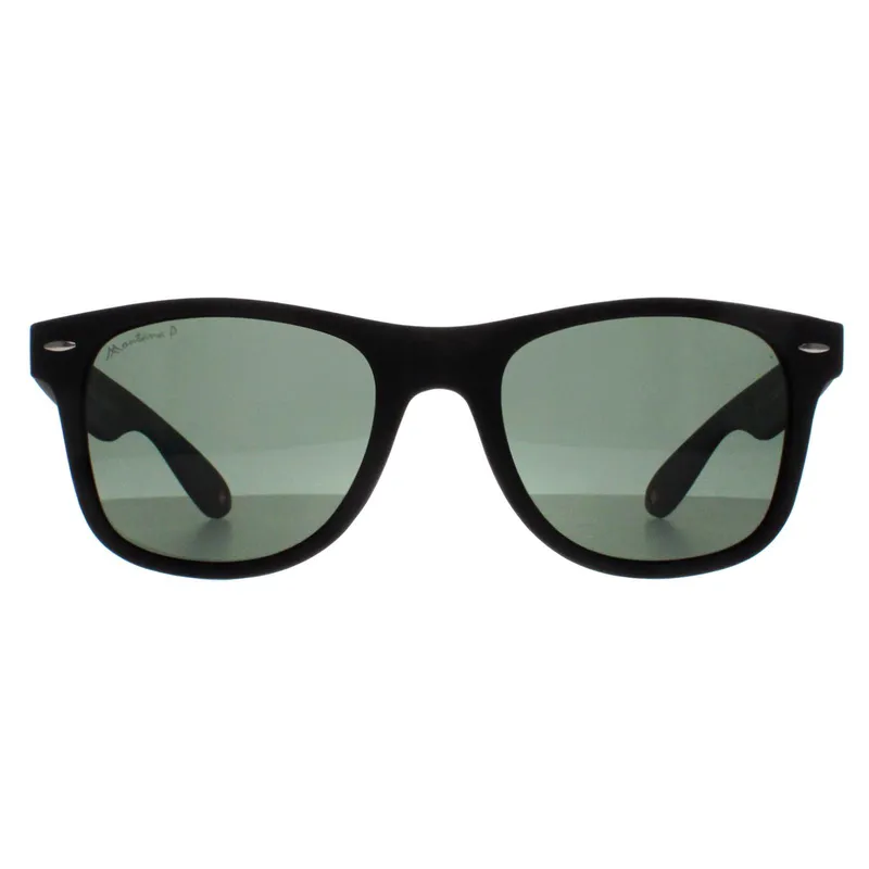 Montana Square Unisex Black G15 Green Polarized Mp1a-Xl - One Size