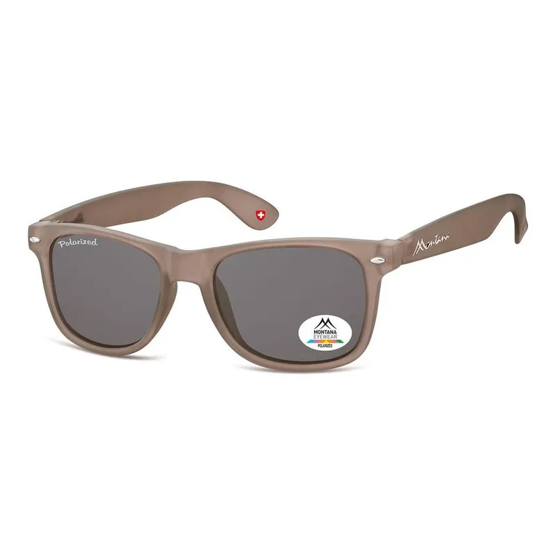 montana Unisex Square Grey Grey Polarized MP1-XL Grey female