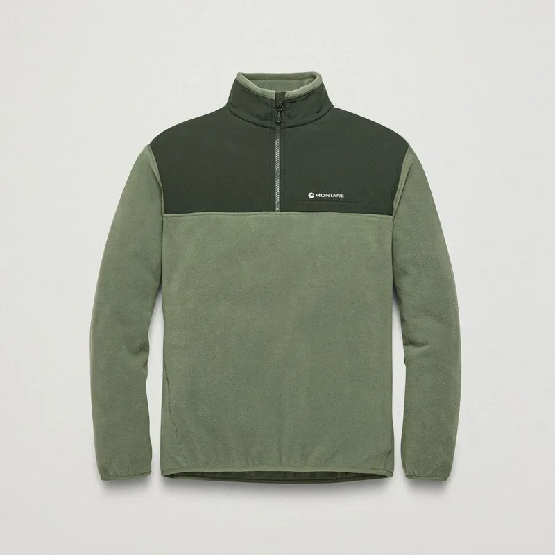 Montane Men's Roco Pull On Fleece Khaki