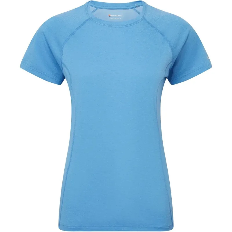 Montane Women's Dart Short Sleeve T-Shirt Blue