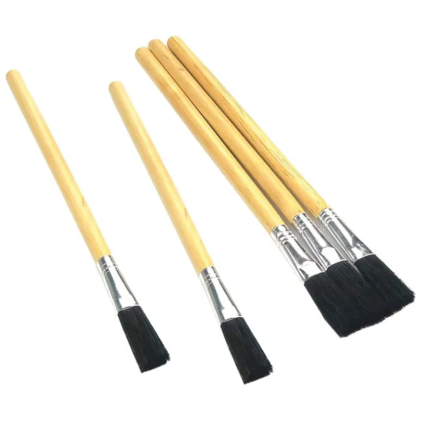 Monument 3015M Wood Handle Flux Brushes (Pack 5)