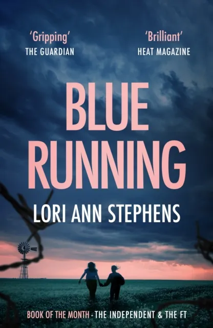Lori Ann Stephens Blue Running Paperback Book Multicolor