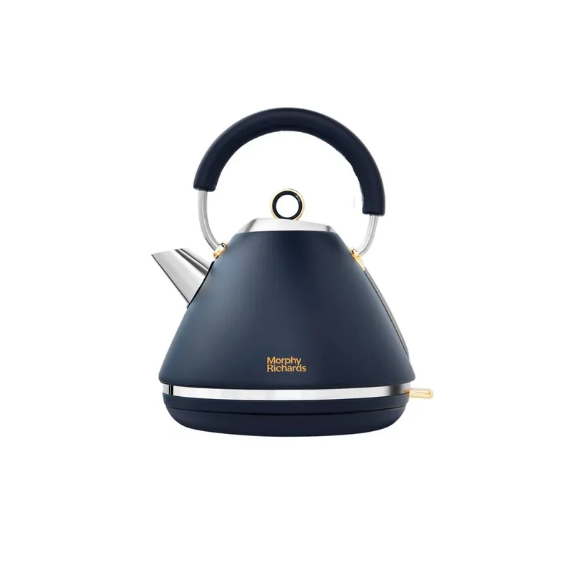 Morphy Richards Accents Pyramid 102045 Kettle - Navy, Blue
