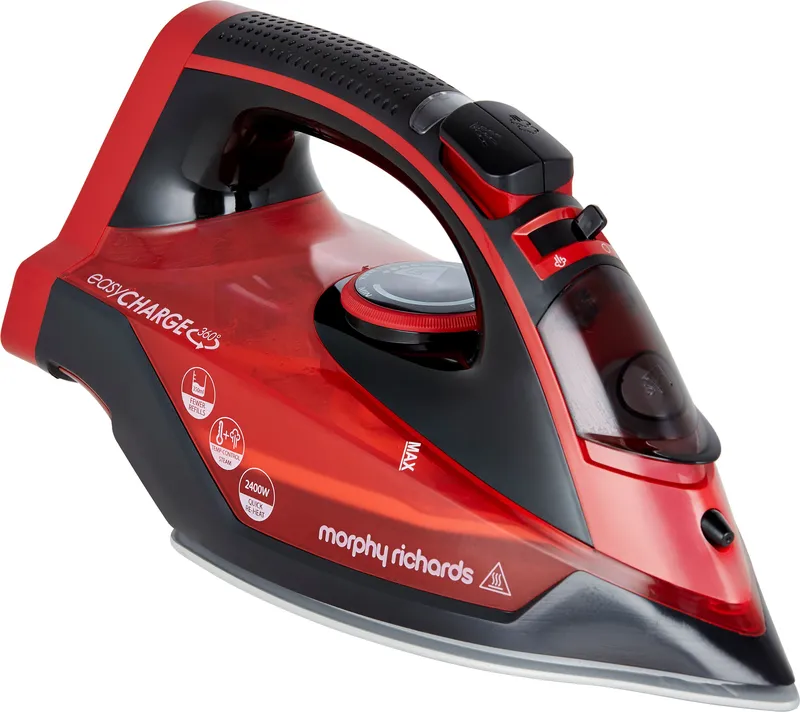 Morphy Richards Cordless 303250 2400 Watt Iron - Red