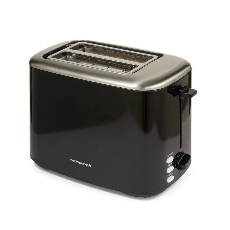 Morphy Richards Equip 2-Slice Toaster in Black Black