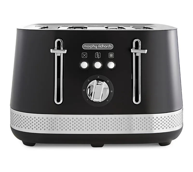 Morphy Richards Illumination 248020 4-Slice Toaster - Black