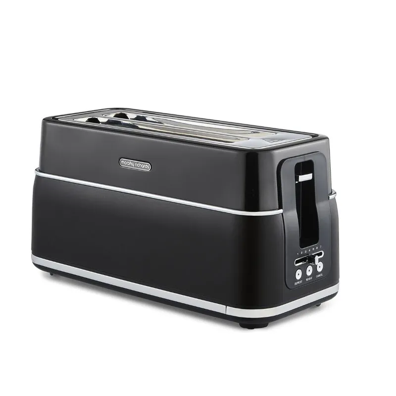 Morphy Richards Signature 4-Slice Toaster in Black Black