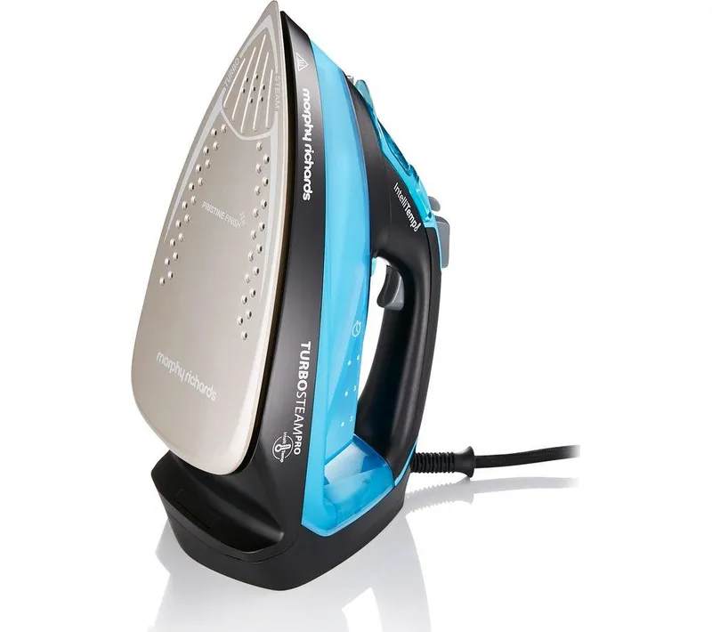 Morphy Richards Turbosteam Pro Digital Intellitemp Iron in Blue - Blue - Size: One Size