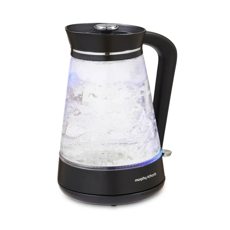 Morphy Richards Glass 108004 Jug Kettle - Clear, Black,Clear