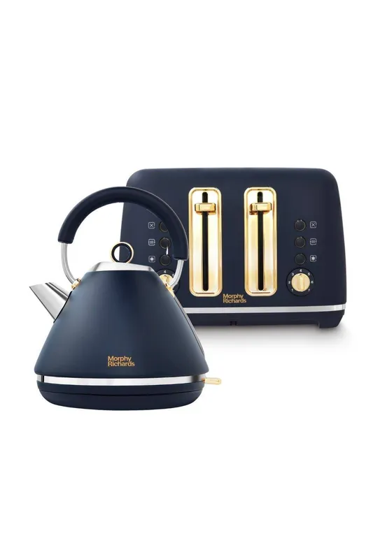Morphy Richards Unisex Accents Kettle & Toaster Set in Blue Blue One Size female