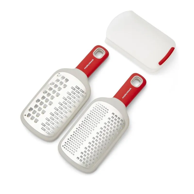 Morphy Richards Grater & Peeler Set in White - White