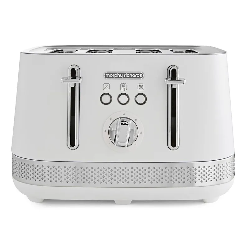 Morphy Richards Illumination 248021 4 Slice Toaster - White