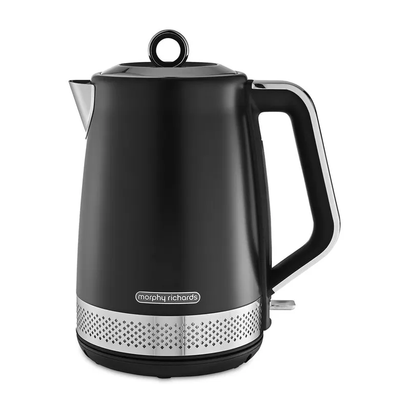 Morphy Richards Unisex Illumination Jug Kettle in Black Black One Size female