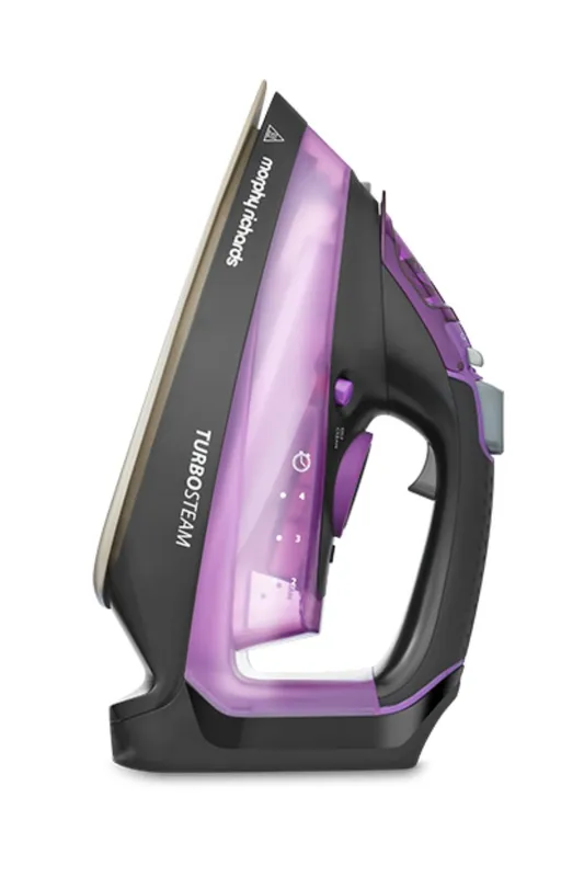 Morphy Richards Unisex Turbosteam Steam Iron in Purple Purple One Size female