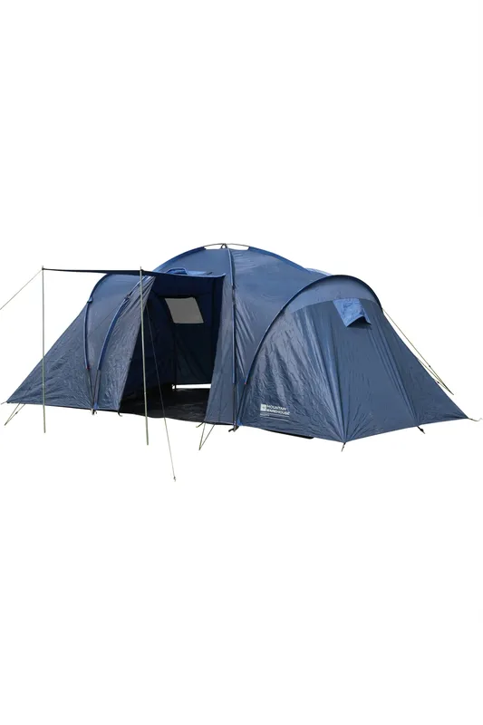 Mountain Warehouse Holiday 6 Man Tent - Blue
