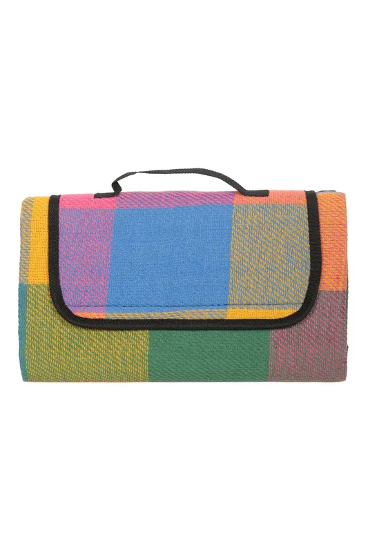 Mountain Warehouse Check Picnic Mat - Green