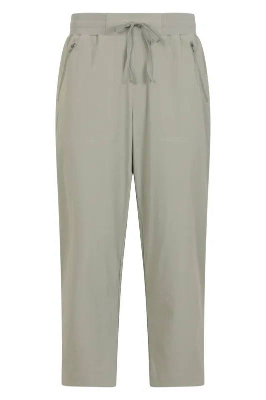 Mountain Warehouse Explorer Womens Capri - Green - Green - Size: 6