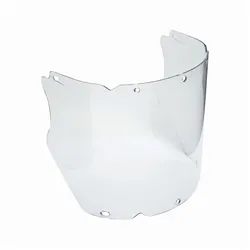 Msa V-Gard Propionate Moulded Visor Chinguard Version Clear