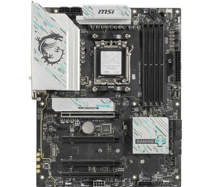 Msi B850 Gaming Plus Wifi AM5 Motherboard, Black
