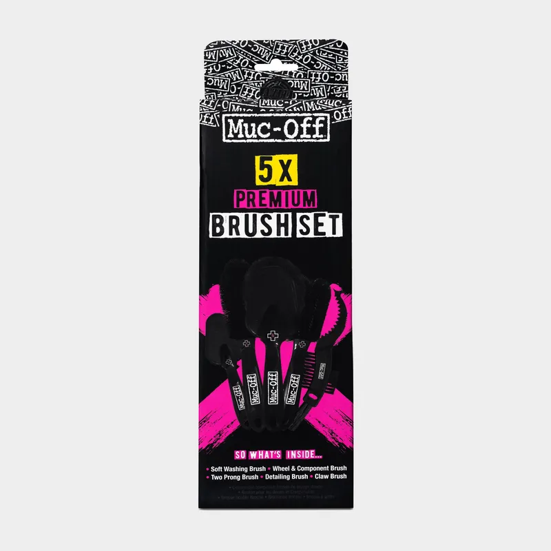 Muc-Off 5 x Premium Brush Kit