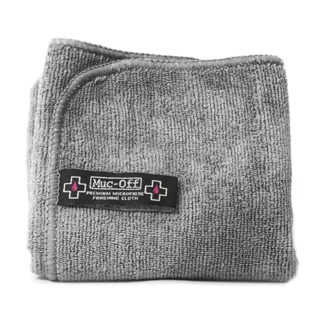 Muc-Off Premium Microfibre Polishing Cloth - Grey