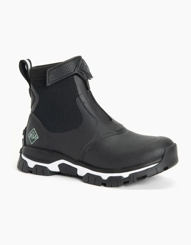 Muck Boot Women's Apex Mid Zip Womens Boots - Black - Size: 4
