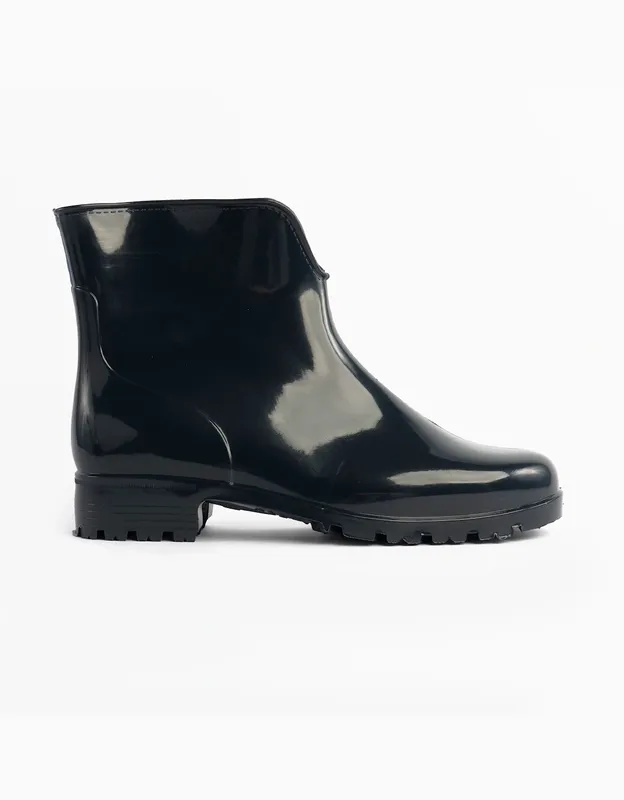 Women's Mud Dogs Paola Womens Ankle Wellies Navy - Blue - Size: 3