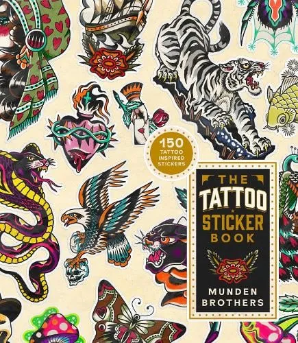 Munden Brothers The Tattoo Sticker Book
