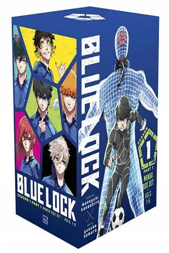 Muneyuki Kaneshiro Blue Lock Season 1 Part 1 Manga Box Set