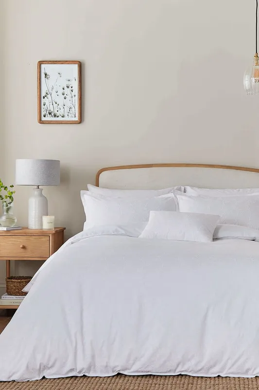 Murmur Bea Duvet Cover Double White