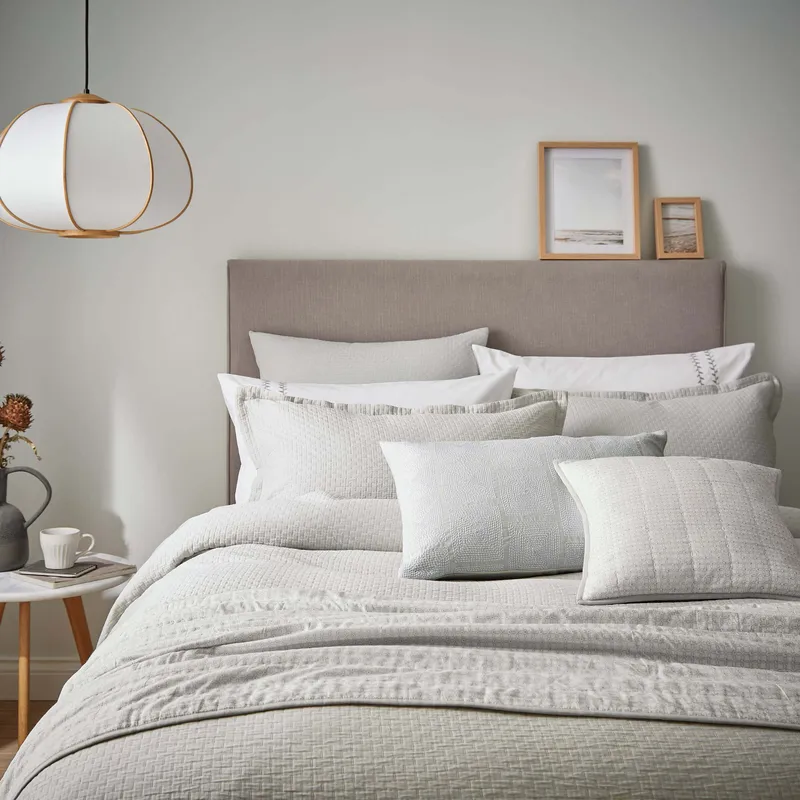 Murmur Hush Double Duvet Cover, Cloud Grey