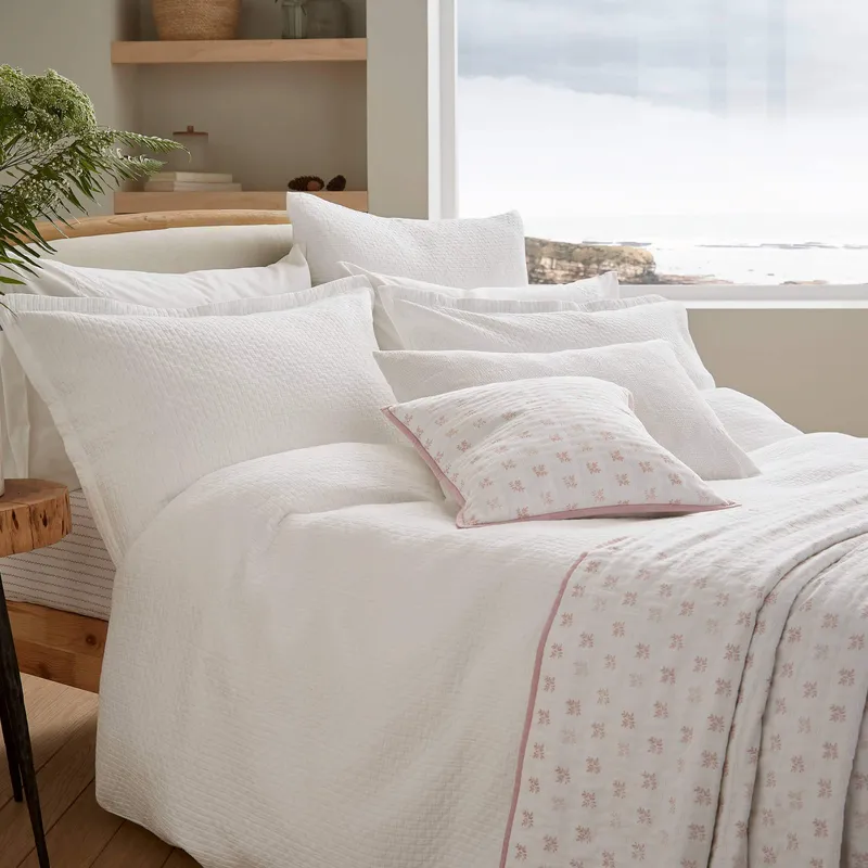 Murmur Hush Kingsize Duvet Cover, White