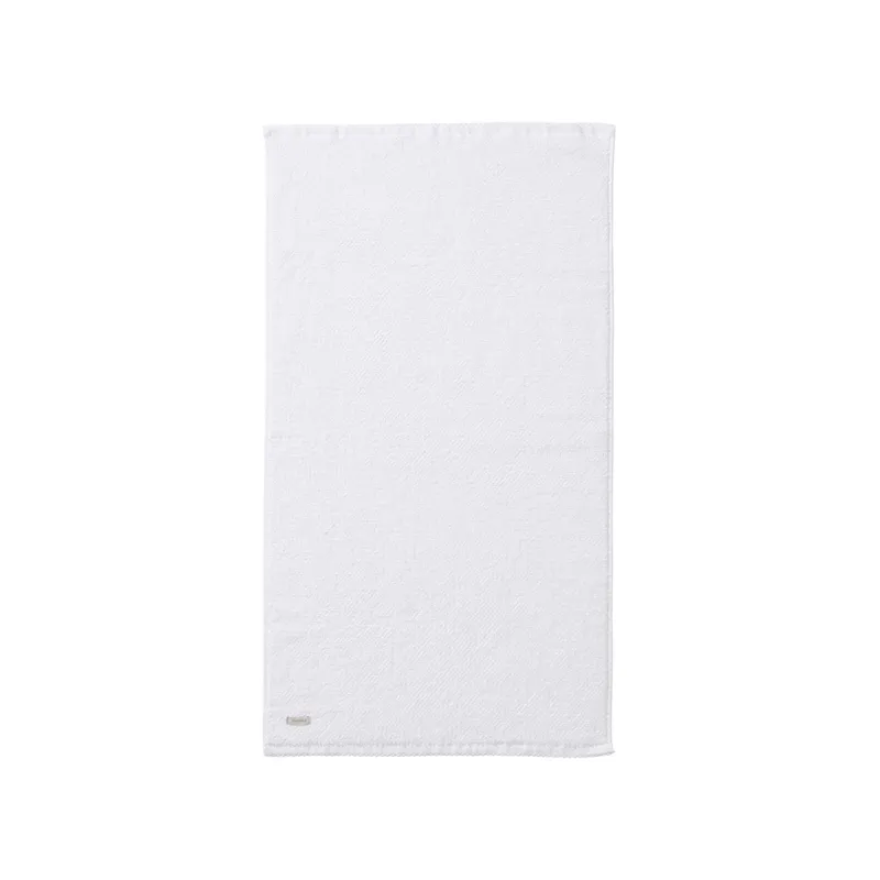 Murmur Lune Sculpted Bath Sheet, White