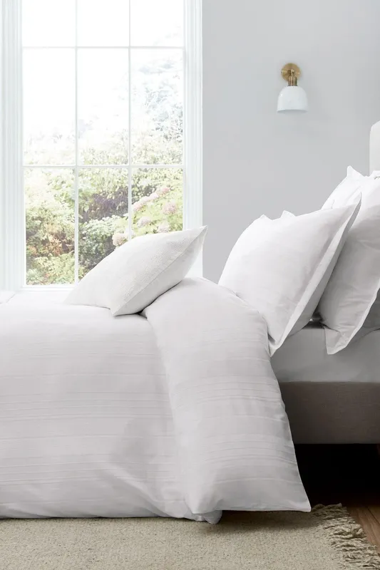 Murmur Seren Single Duvet Cover, White