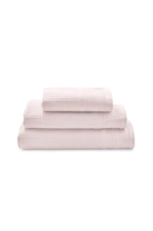 Murmur Spa Collection Waffle Hand Towel, Rose