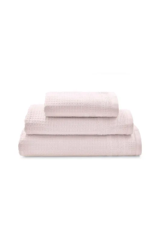 Murmur 'Spa Collection' Waffle Cotton Towels in Pink Pink