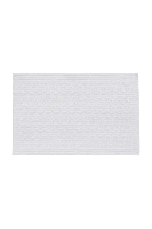 Murmur 'Stella' Cotton Percale Bath Mat in White Size: Bath Sheet White Bath Sheet