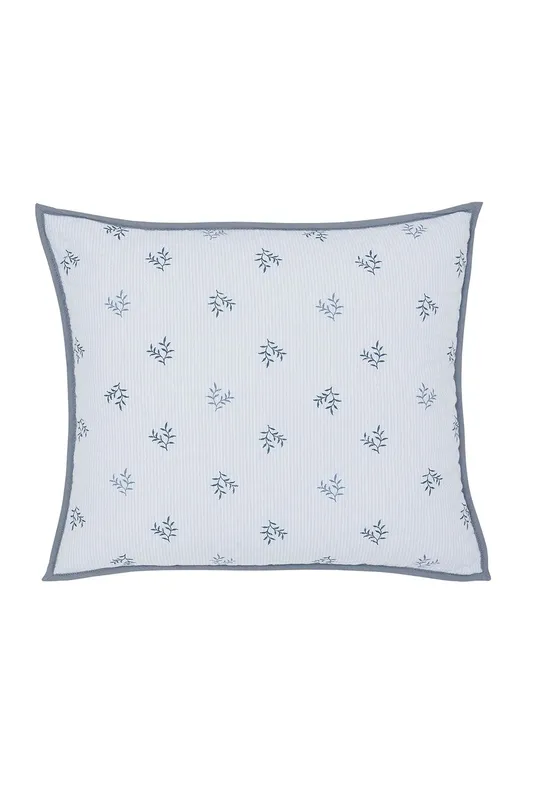 Murmur 'Thalia' Cotton Cushion in Blue Size: 45 cm x 45 cm Blue 45 cm x 45 cm