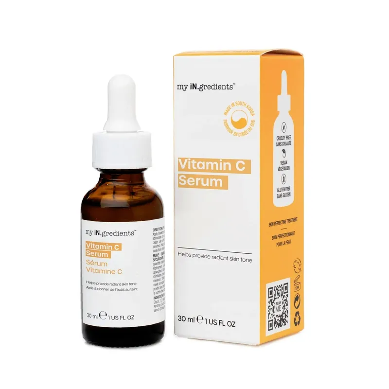 My iN.gredients Women's Vitamin C 25% Facial Serum 30ml in Clear Clear 30ml