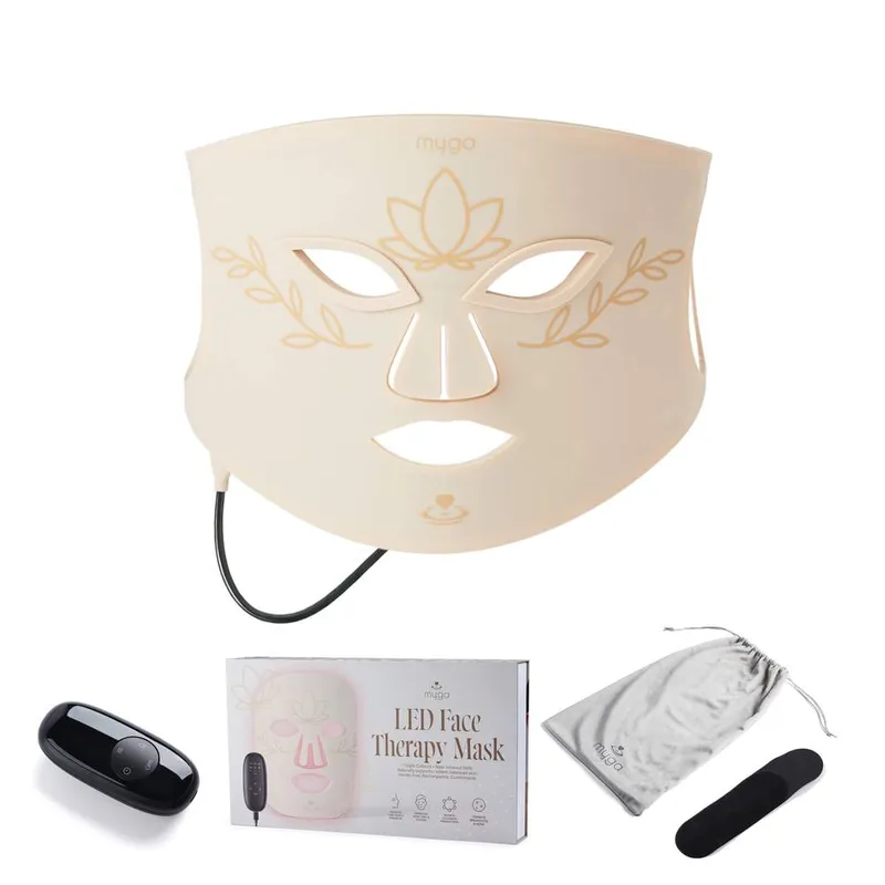 Myga LED Face Therapy Mask in Beige Beige