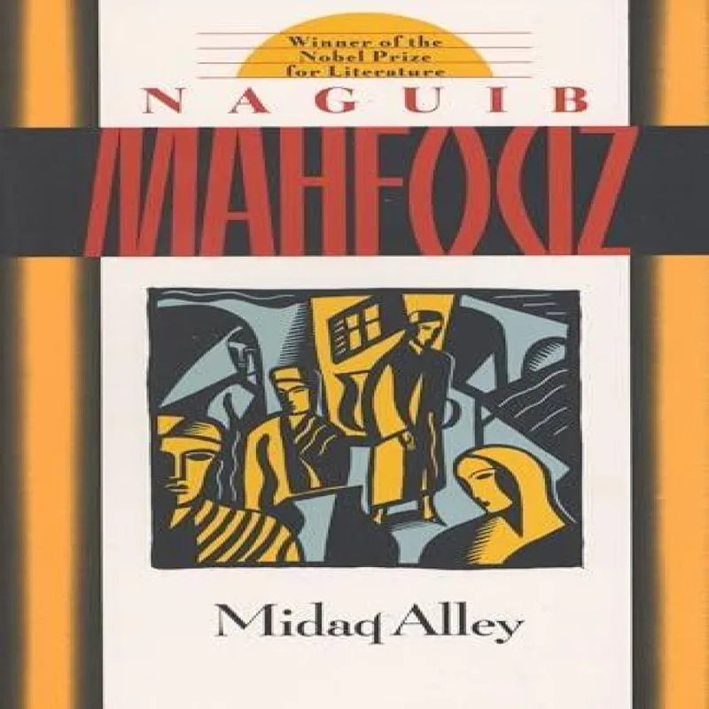 Naguib Mahfouz Midaq Alley Paperback Book Multicolor