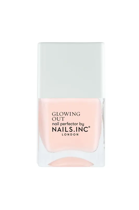 Nails Inc Got Me Glowing Glow-Enhancing Nail Perfector Polish Size: 14ml Multicolor 14ml