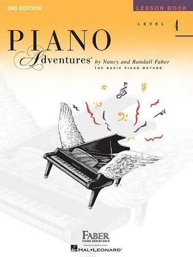 Nancy Faber Piano Adventures Lesson Book Vol. 4