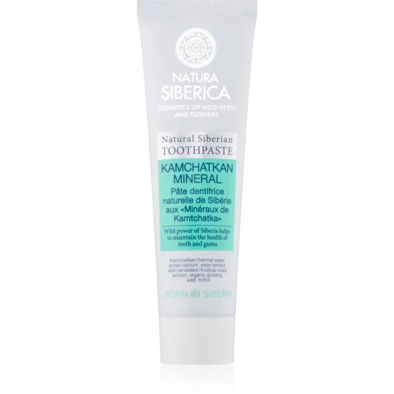 Natura Siberica Natural Toothpaste - Kamchatkan Mineral