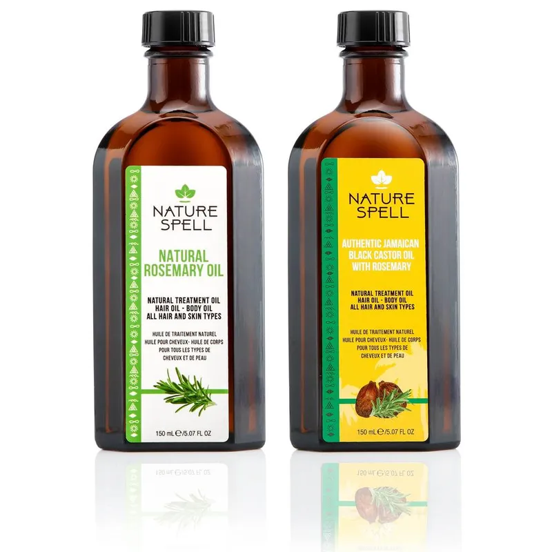 Nature Spell Rosemary Oil for Hair Fusion Set Duo in Brown - Brown