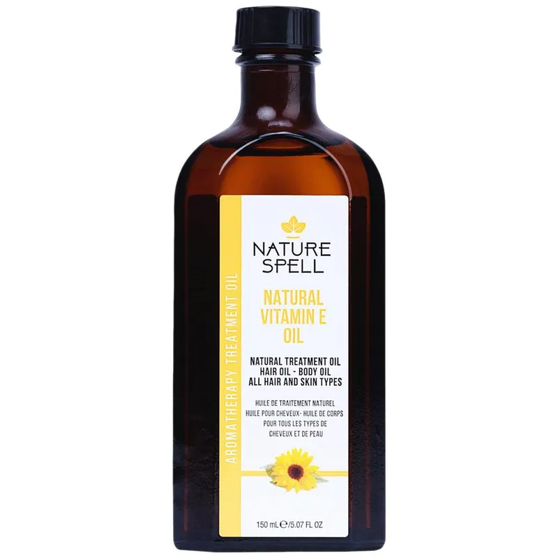 Nature Spell Vitamin E Oil´ For Hair & Skin 150ml in Clear - Clear